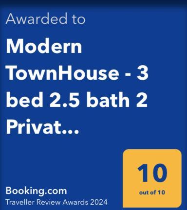 ウェリングボロー Modern Townhouse - 3 Bed 2.5 Bath 2 Private Gated Parkingヴィラ エクステリア 写真